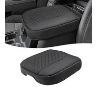 Eaglecover Copertura per Console Centrale per Chevy Silverado e GMC Sierra 2019-2024, Tahoe & Suburban & Yukon 2021-2024, Rivestimento in Pelle vinilica, Cuscino bracciolo Auto, Sedile a Secchio