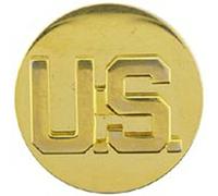 Eagleemblems pin-army, Enl, Stati Uniti, lettere (Gld) (1 - 1/40,6 cm)