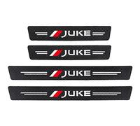 EAGLEG 4 Pezzi Car Adesivi Soglia Fibra Carbonio per NIS-San Qashqai Juke Note TEANA TIIDA Maxima, Battitacco Pedal Stickers AntiGraffio Pellicola Protettiva, Auto Styling Accessori, Juke