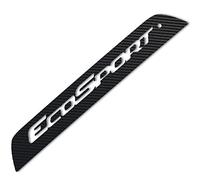EAGLEG Adesivo per Luce Freno per Auto per FO-rd Ecosport 2012-2014, Decalcomanie Lampada di Arresto a Montaggio Alto Pellicola Protettiva Fanale Posteriore Accessori Decorativi,Black