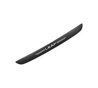 EAGLEG Auto Fibra Carbonio Protezione Paraurti Posteriore per NIS-San Leaf, Bagagliaio Battivaligia Battitacco Soglie delle Porte Posteriori Protezione Adesivi, Auto Accessories,Black