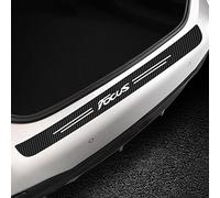EAGLEG Auto Protezione per paraurti Posteriore in Fibra di Carbonio Protezione Anti-graffio, per FO-rd Focus 4 3 2 Rivestimento Soglia AntiGraffio Nastro Antiurto per Paraurti Nastro,Black