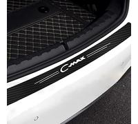 EAGLEG Protezione Paraurti Posteriore Auto per FO-rd C-Max CMAX C Max 1 2, 90 cm Etichetta Protezione Davanzale Porta in in Fibra di Carbonio Forte Viscosità - Antiscivolo Anti-Raschiamento,Black