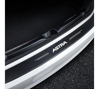 EAGLEG Protezione paraurti Posteriore per Auto,per Op-El Astra F G H J K 2010 2009 2008 2007-2000, Piastra del Bagagliaio Anti-Graffio Fibra Carbonio Adesivo,Tronco Piastra Protector Adesivi,Black