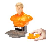 Eaglemoss DC Aquaman Puzzle 3D Da 72 Pezzi | Colore Solido