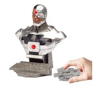 Eaglemoss DC Cyborg Puzzle 3D Da 72 Pezzi | Colore Solido