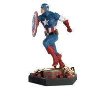 Eaglemoss Hero Collector Captain America Battle Pose Scale 1/18 Captain America Figure Multicolor