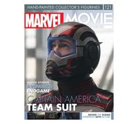 Eaglemoss Marvel Movie Collection Rivista Numero #121 Captain America Team Suit