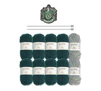 Eaglemoss Set Di Maglieria Harry Potter Sciarpa Casa Slytherin