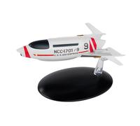 Eaglemoss Star Trek Starship Riproduzione Opaco Ai Phase II Shuttle Concept