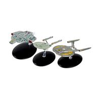 Eaglemoss Star Trek Starship Riproduzione Scatola Set Di 3 Mirror Universe Navi