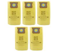 Eagles 5 confezioni di sacchetti sottovuoto, 90672 tipo I, sacchetti per la raccolta della polvere ad alta efficienza, compatibili con sacchetti sottovuoto Shop Vac da 10-14 galloni, parte #9067200,