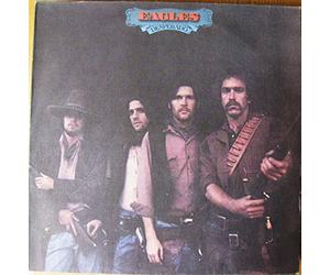 EAGLES - EAGLES, desperado Don Henley, Glenn Frey. First UK pressing 1973. Asylum