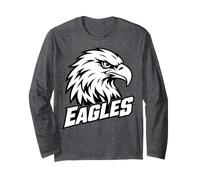 Eagles Mascot Back to School Team Spirit Maglia a Manica