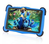 EagleSoar Tablet per bambini da 7 pollici, Android 15, tablet per bambini con 10 GB RAM+64 GB ROM + TF 1 TB, sicurezza bambini, iWAWA, Octa-Core, 4000 mAh, 2.4G/5G WiFi, BT 5.0 (blu)