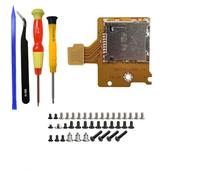 Eaglewireless Lettore di schede micro SD di ricambio per Nintendo Switch, slot per schede di memoria TF, scheda di ricambio per console NS + set completo di viti e strumenti