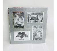 EagleWiz - Cornice portafoto per 4 foto, colore: Argento