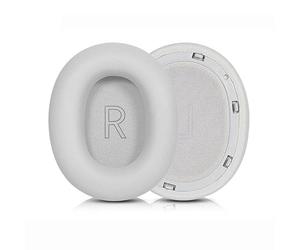 EAH-A800 - Cuscinetti auricolari di ricambio compatibili con cuffie Panasonic Technics EAH-A800, in pelle bianca