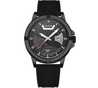 EAJOMIN Orologio analogico alla moda da uomo, orologio al quarzo impermeabile con cinturino in silicone, design unico, orologio da polso militare militare sportivo con calendario con data grande