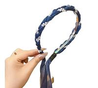 EAJORN Accessori per capelli semplici Donne Twist Ribbon Hairband Elegante Panno di Poliestere Fasce per capelli Multi Colore Cerchio per capelli