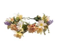 EAJORN Cerchietto colorato per capelli da sposa con fiori per capelli da donna ghirlanda di fiori per ogni occasione