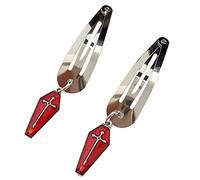 EAJORN FemaleHair Clip Fermagli per capelli in lega laterale Clip per capelli Dark Series Goth Fermagli per capelli n-Slip Adolescenti Ragazze Decorazioni per capelli