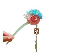 EAJORN Forcina per capelli tradizionale cinese con fiori antichi, gioielli con perle