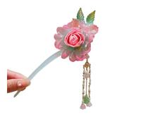 EAJORN Forcina per capelli tradizionale cinese con fiori antichi, gioielli con perle