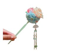 EAJORN Forcina per capelli tradizionale cinese con fiori antichi, gioielli con perle