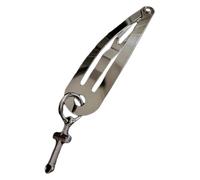 EAJORN Semplice Fermaglio per capelli antiruggine Croce Clip Punk Clip laterale Barrettes Accessori per capelli sottili Gioielli per capelli Regalo