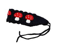 EAJORN Traspirante Crochet Fungo Modello Hairband Pastorale Bandane Fascia Elastiche Fasce per Capelli Turbante Autunno Capelli