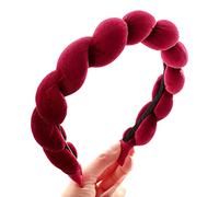 EAJORN Treccia Fascia Velluto Fascia Spugna Fascia Cerchio Capelli Cerchio Spa Fascia Lavaggio Viso Cura Della Pelle Fascia Trucco YogaSweatband
