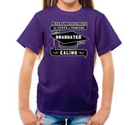 Ealing Graduate - T-Shirt - Studente Uni University London Grad Love