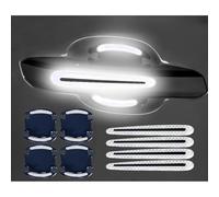 EALNXGOGV 8 Pezzi Pellicola Protettiva Maniglia Auto, per Opel OPC Line Astra h g j k f Zafira a b Corsa Strisce Anticollisione Autoadesive Protezione Vernice Accessori Esterni,A