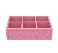 EALRIDV Teebox, elegante box in legno dell'organizzatore di tè con coperchio, cucina a scatola di stoccaggio compatta con scomparti per bar, per il piano di lavoro a casa