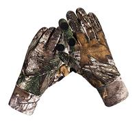 EAmber Guanti da caccia mimetici guanti a dita complete/senza dita Pro antiscivolo Camo Guanto da tiro con l'arco Accessori Caccia all'aperto