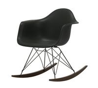 Eames Plastic RAR Deep Nero/ Dark Maple
