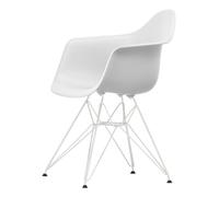 Eames Plastic RE DAR Sedia da Pranzo Cotone Bianco/ Bianco