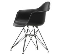 Eames Plastic RE DAR Sedia da Pranzo Deep Black/ Nero