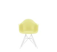 Eames Plastic RE DAR Sedia da Pranzo Limone/ Bianco