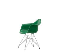 Eames Plastic RE DAR Sedia da Pranzo Smeraldo/ Cromo