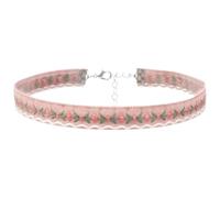 EAmrfvqt Collana in velluto, Girocollo in pizzo da donna Perla Bowknot Cuore Y2K Gioielli for feste Cosplay(3)