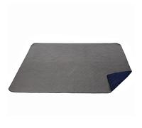 EAmrfvqt Coperte da picnic pieghevoli, Coperta da picnic morbida stuoia campeggio multicolore(Black)
