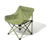 EAmrfvqt Sedia da spiaggia, Sedia da pesca pieghevole esterno Moon Camping Sgabello pittura multicolore