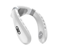 EAmrfvqt Ventilatori da collo portatili, Climatizzatore indossabile da collo 5200mAh Raffreddamento a semiconduttore Multicolor(White)