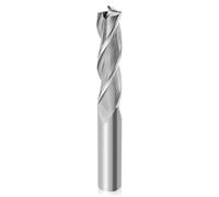 EANOSIC Fresa a spirale upcut a 3 scanalature con gambo da 1/2", extra lunga (4"), diametro di taglio da 1/2", lunghezza di taglio da 2", fresa per fresa CNC in carburo
