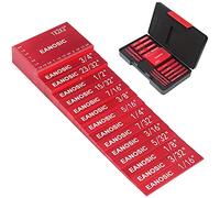 EANOSIC Set di 15 barre di precisione in alluminio per fresatrice e sega da tavolo, set di barre per la lavorazione del legno, barre con incisione laser