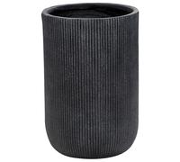EANTIO Vaso per piante 37 cm Ceramica Nero