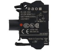 EAO 45-320.1E42 Series45 Illum Elemento Anteriore Mount Rosso Molla 24-240V AC /