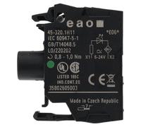 EAO 45-320.1H11 Series45 Illum Elemento Anteriore Montaggio Verde Vite 6-24V AC